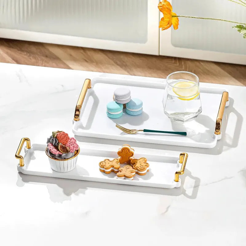 Plateau Rectangulaire Fond Simple
