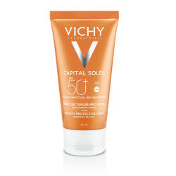 VICHY Émulsion Protectrice Visage "Capital Soleil Toucher Sec Invisible SPF50" 50 ml