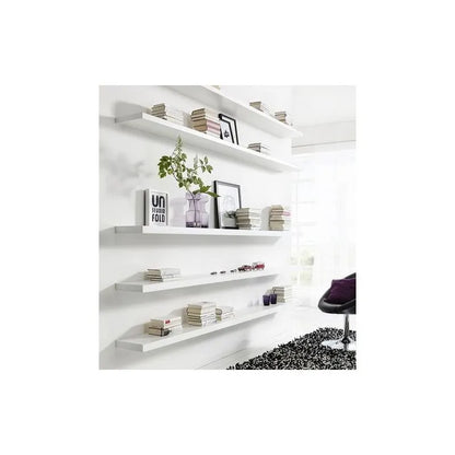 Étagère - Murale à fixations invisibles - 60 Cm - Blanc
