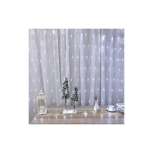 Guirlande Lumineuses Filet - Lumià¨res de Rideau Noél - Guirlande de fàªte lumineuse décoratif